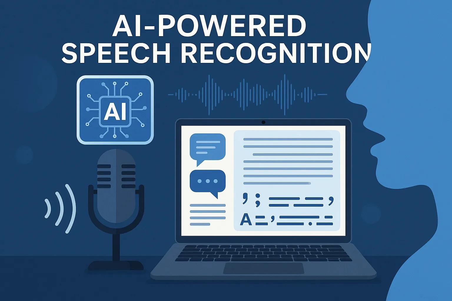 AI-powered Recording To Text transcription interface