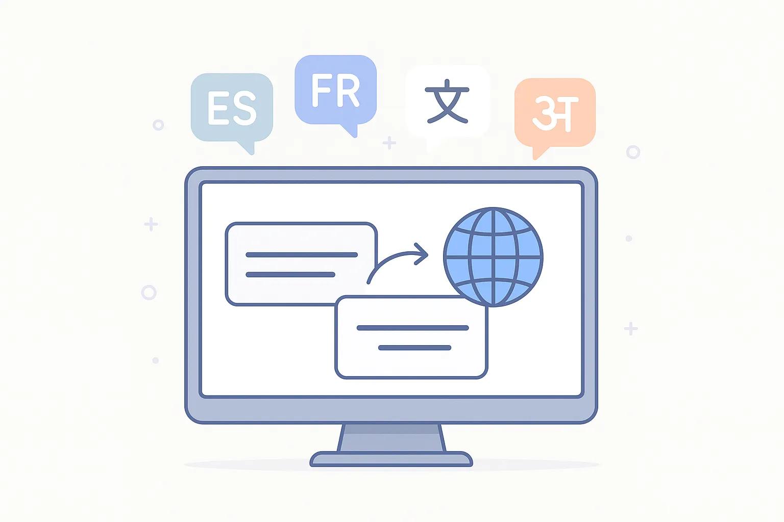Multi-language subtitle generation interface
