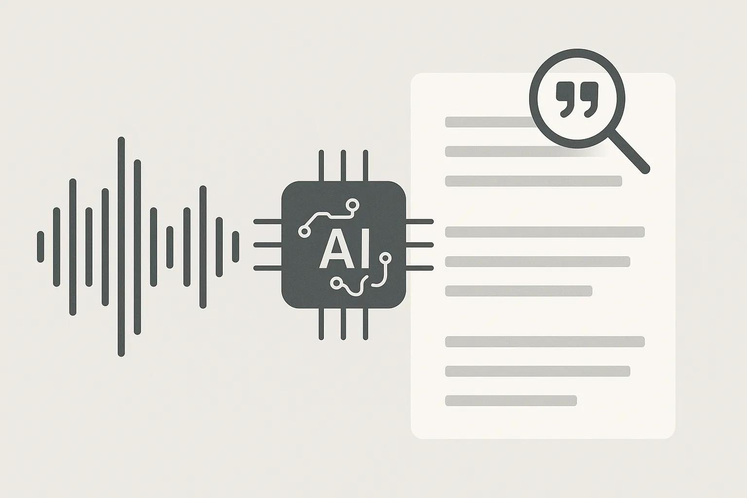 Transcribe Apple Podcasts with high accuracy AI transcription