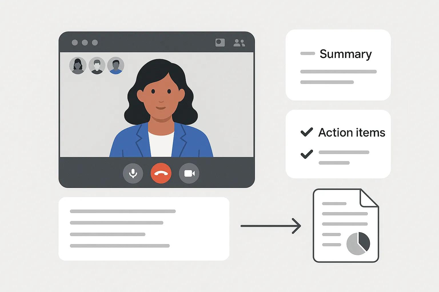 Accessibility features and collaboration tools for Google Meet transcripts